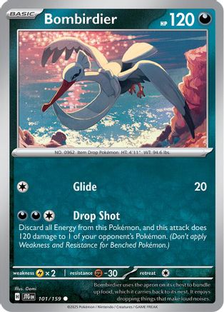 Bombirdier 101/159 - Reverse Holofoil SV09 Journey Together