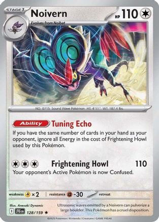 Noivern 128/159 - Reverse Holofoil SV09 Journey Together