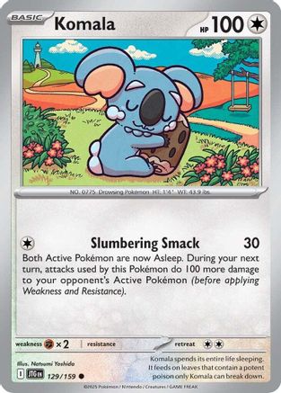 Komala 129/159  SV09 Journey Together