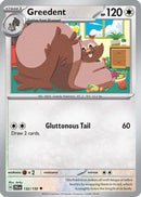 Greedent 132 - Reverse Holofoil SV09 Journey Together
