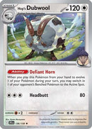 Hop's Dubwool 136 - Reverse Holofoil SV09 Journey Together