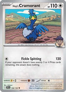 Hop's Cramorant 138 - Reverse Holofoil SV09 Journey Together
