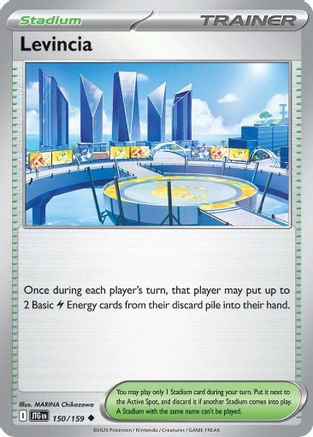 Levincia 150/159 - Reverse Holofoil SV09 Journey Together
