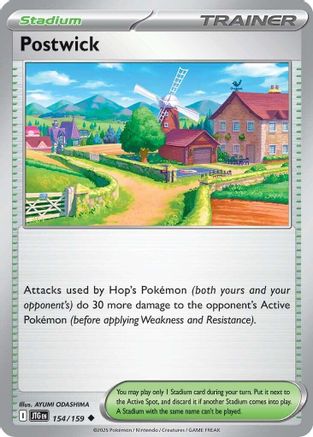 Postwick 154/159 - Reverse Holofoil SV09 Journey Together