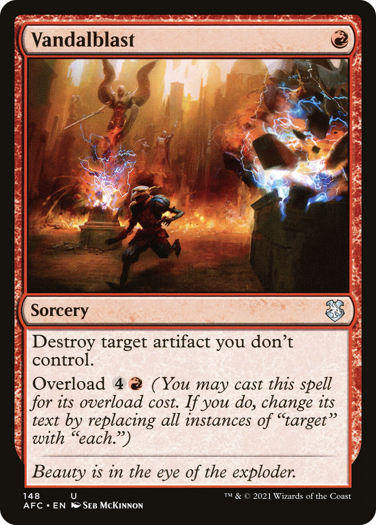 Vandalblast (AFC-148)  - Forgotten Realms Commander