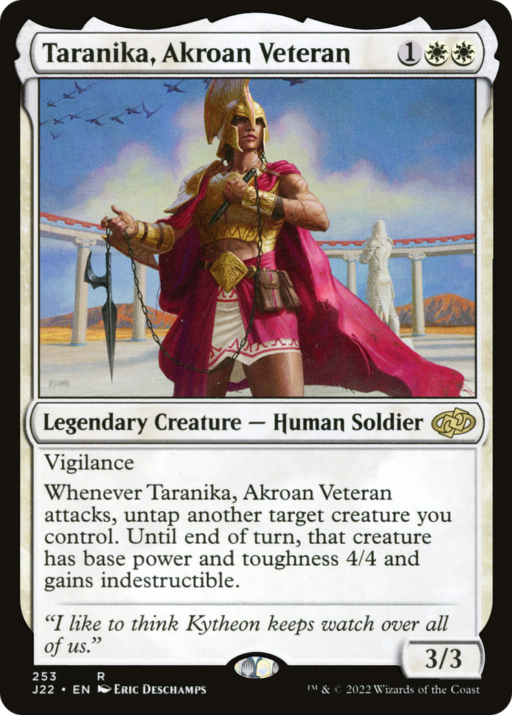 Taranika, Akroan Veteran (J22-253)  - Jumpstart 2022
