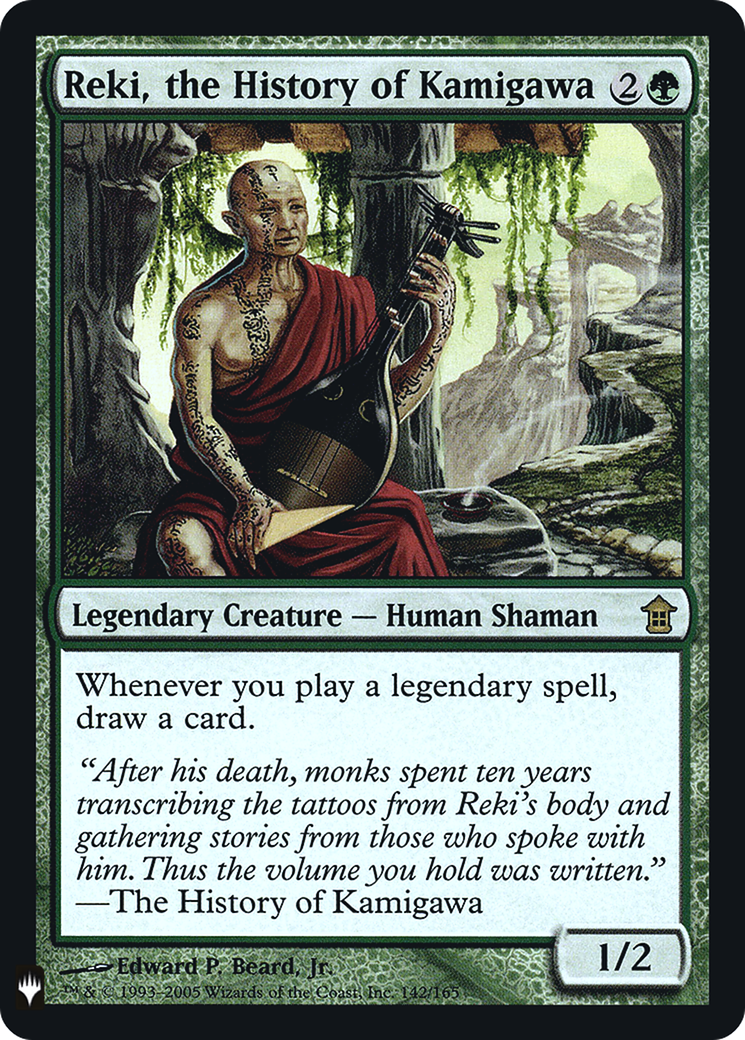 Reki, the History of Kamigawa (LIST-142)  Foil - The List