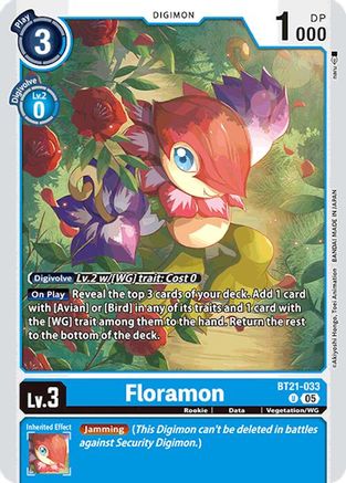 Floramon [BT21-033] [World Convergence]
