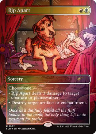 Rip Apart (1922) (Rainbow Foil) (SLD-1922)  Foil - Secret Lair Drop Series