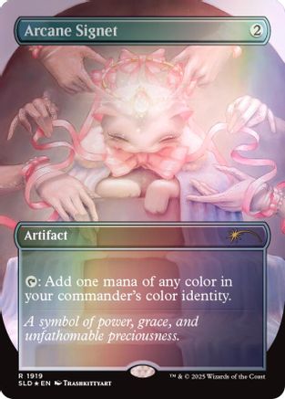 Arcane Signet (1919) (Rainbow Foil) (SLD-1919)  Foil - Secret Lair Drop Series