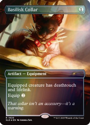 Basilisk Collar (1920) (Rainbow Foil) (SLD-1920)  Foil - Secret Lair Drop Series