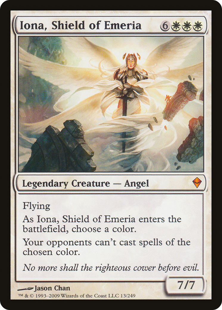 Iona, Shield of Emeria (ZEN-013)  Foil - Zendikar