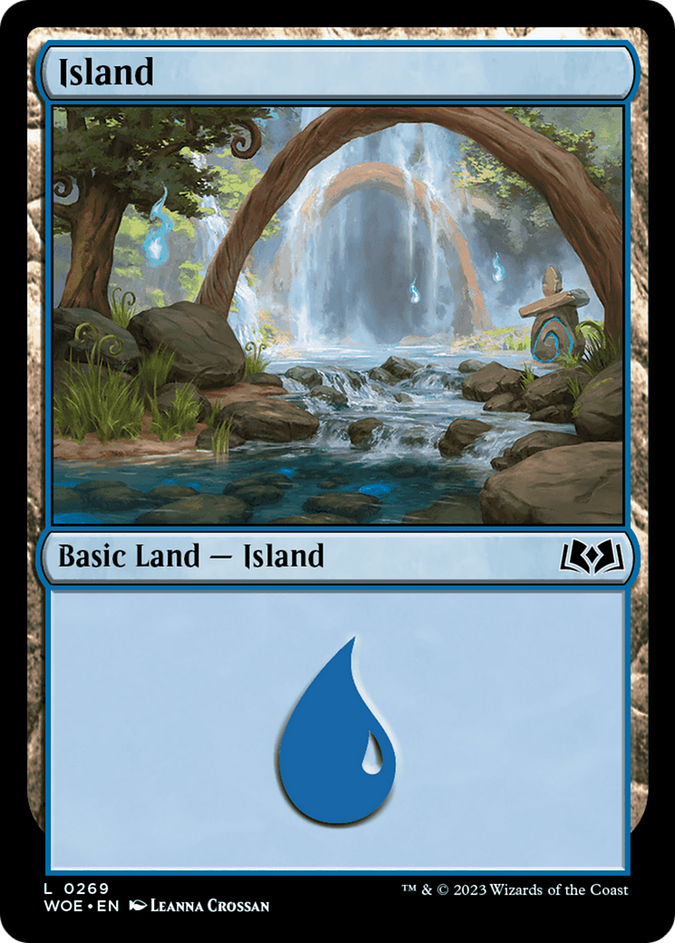 Island (0269) (WOE-269)  - Wilds of Eldraine