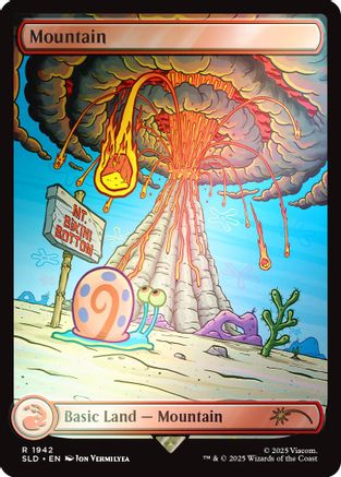 Mountain (1942) (Rainbow Foil) (SLD-1942)  Foil - Secret Lair Drop Series