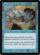 Saprazzan Raider (MMQ-102)  Foil - Mercadian Masques