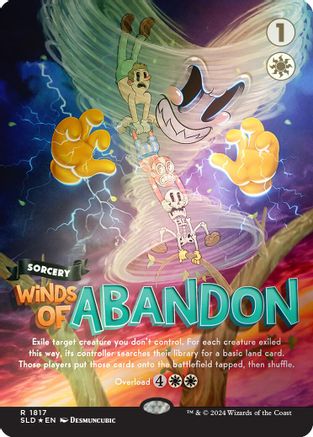 Winds of Abandon (Rainbow Foil) (SLD-1817)  Foil - Secret Lair Drop Series