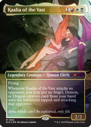 Kaalia of the Vast (Rainbow Foil) (SLD-1563)  Foil - Secret Lair Drop Series
