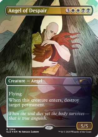 Angel of Despair (Rainbow Foil) (SLD-1564)  Foil - Secret Lair Drop Series