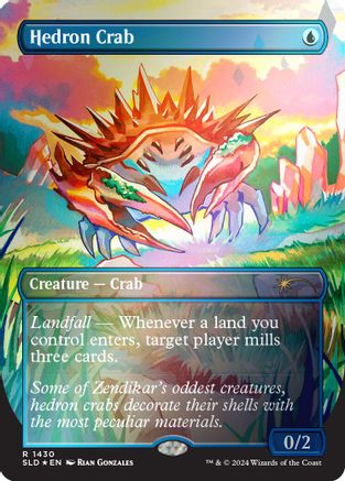 Hedron Crab (Rainbow Foil) (SLD-1430)  Foil - Secret Lair Drop Series