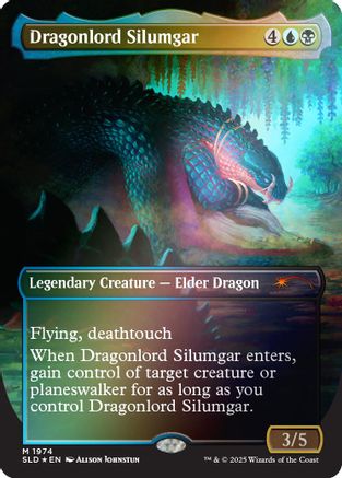 Dragonlord Silumgar (Rainbow Foil) (SLD-1974)  Foil - Secret Lair Drop Series