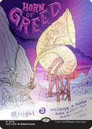 Horn of Greed (Rainbow Foil) (SLD-2018) - Secret Lair Drop Series Foil