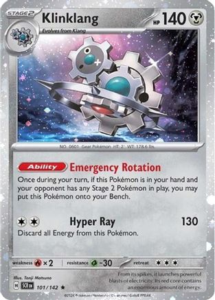 Klinklang (Cosmos Holo) 101/142 - Holofoil Miscellaneous Cards & Products