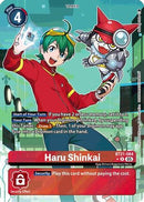 Haru Shinkai (Alternate Art) (BT21-084) - World Convergence Foil