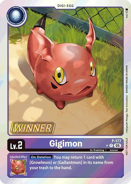 Gigimon [P-177] (Store Tournament 2025 Vol.2 Winner Pack) [Promotional Cards]