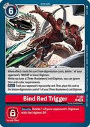 Bind Red Trigger [P-180] (Store Tournament 2025 Vol.2 Participation Pack) [Promotional Cards]