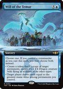 Will of the Temur (Extended Art) (TDC-064) - Commander: Tarkir: Dragonstorm