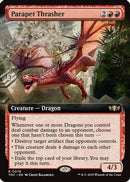Parapet Thrasher (Extended Art) (TDC-076) - Commander: Tarkir: Dragonstorm