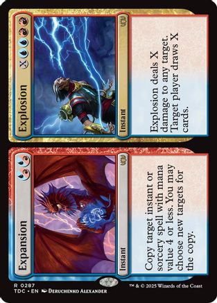 Expansion // Explosion (TDC-287) - Commander: Tarkir: Dragonstorm
