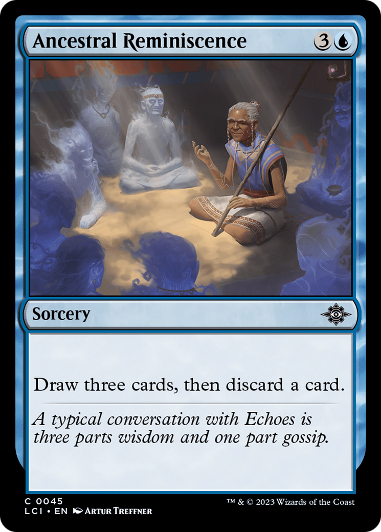 Ancestral Reminiscence (LCI-045)  - The Lost Caverns of Ixalan
