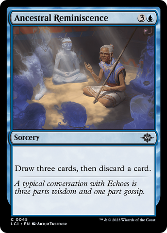 Ancestral Reminiscence (LCI-045)  - The Lost Caverns of Ixalan