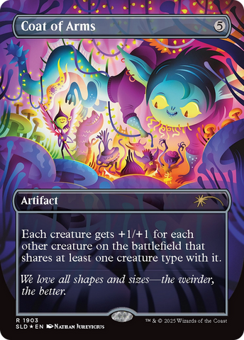 Coat of Arms (Double Rainbow Foil) (SLD-1903)  Foil - Secret Lair Drop (Borderless)