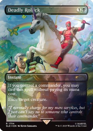Deadly Rollick (Rainbow Foil) (SLD-1754)  Foil - Secret Lair Drop
