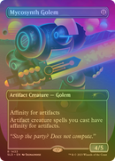 Mycosynth Golem (Rainbow Foil) (SLD-1433★) - Secret Lair Drop (Borderless) Foil