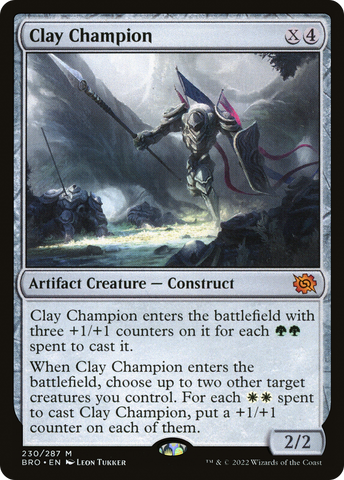 Clay Champion (BRO-230)  - The Brothers' War