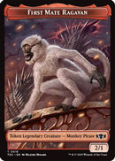 First Mate Ragavan // Treasure Double-Sided Token (TDC-18 // 16)  - Commander: Tarkir: Dragonstorm