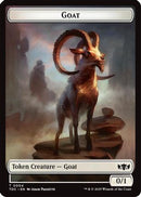 Goat // Timeless Witness Double-Sided Token (TDC-4 // 11)  - Commander: Tarkir: Dragonstorm