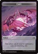 Copy // Monk Double-Sided Token (TDM-1 // 3)  Foil - Tarkir: Dragonstorm
