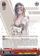 Modernia: First Affection (SR) (NIK/S117-E059S SR) - GODDESS OF VICTORY: NIKKE