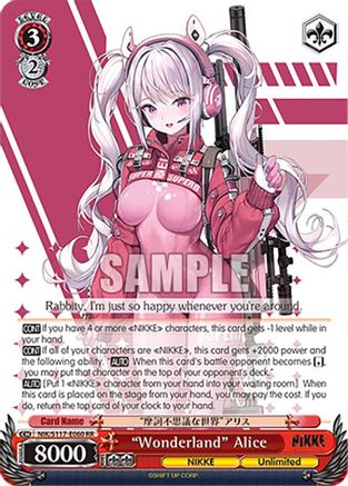 "Wonderland" Alice (NIK/S117-E060 RR) - GODDESS OF VICTORY: NIKKE