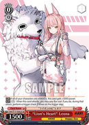 "Lion's Heart" Leona (SR) (NIK/S117-E062S SR) - GODDESS OF VICTORY: NIKKE