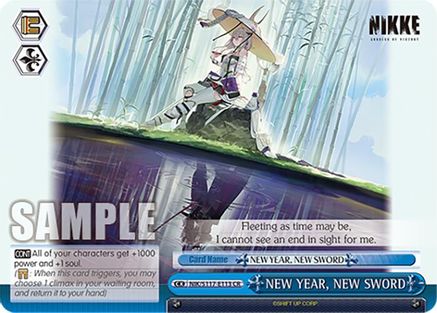 NEW YEAR, NEW SWORD (NIK/S117-E113 CR) - GODDESS OF VICTORY: NIKKE