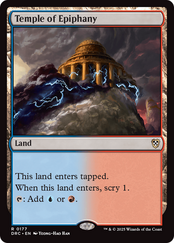Temple of Epiphany (DRC-177)  - Commander: Aetherdrift