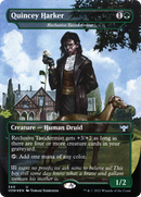 Quincey Harker - Reclusive Taxidermist (VOW-340)  - Innistrad: Crimson Vow / Quincey Harker (Borderless)