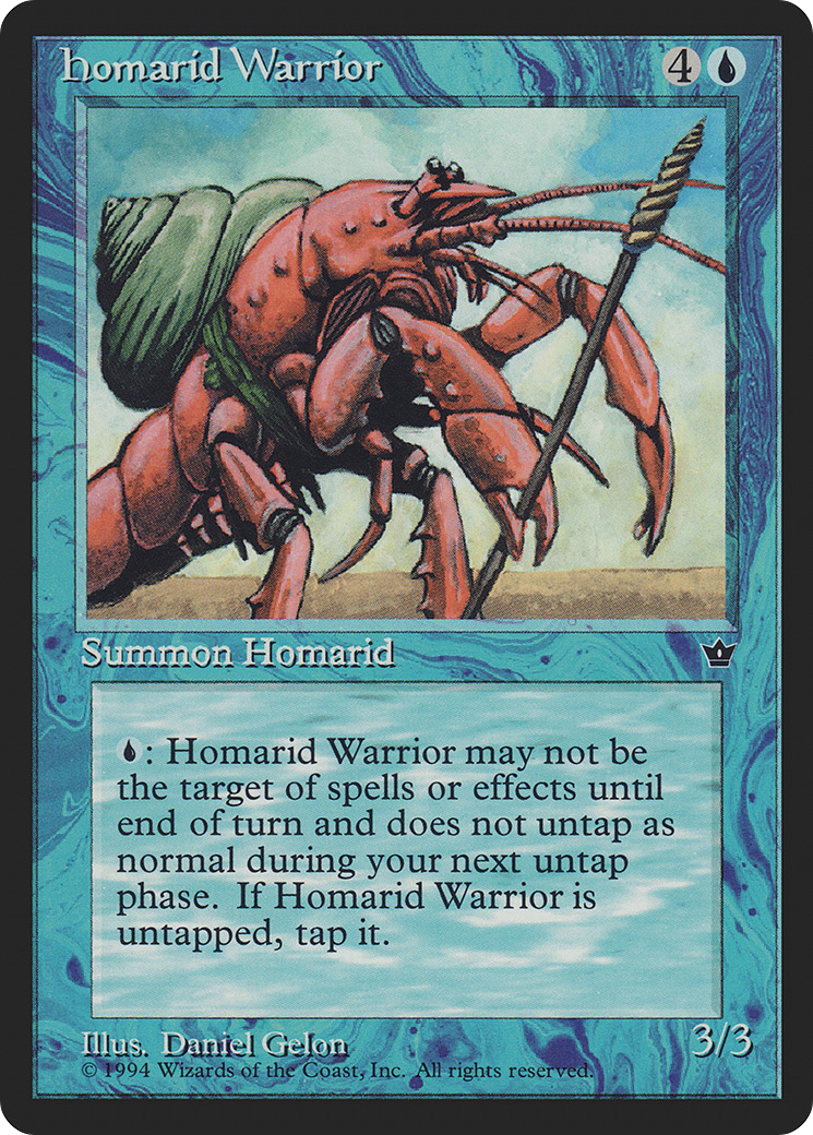 Homarid Warrior (Gelon) (FEM-)  - Fallen Empires