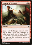 Portent of Betrayal (CMR-194)  - Commander Legends