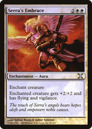 Serra's Embrace (10E-40★)  Foil - Tenth Edition
